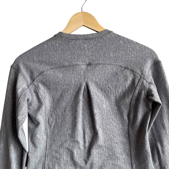 Lululemon Outrun Long Sleeve Running Top Rulu Jacquard Size 4 - Picture 7 of 10